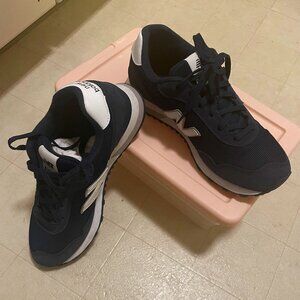 New Balance Womens 515 V3 WL515RB3 Blue Suede Sneakers Size 8.5